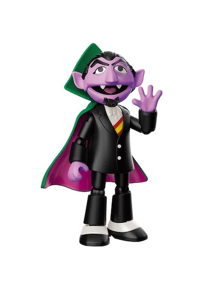 Susam Sokağı Count Von Count Blokees Sesame Street Blokees Count Von Count Figür Model Kit 14 Cm
