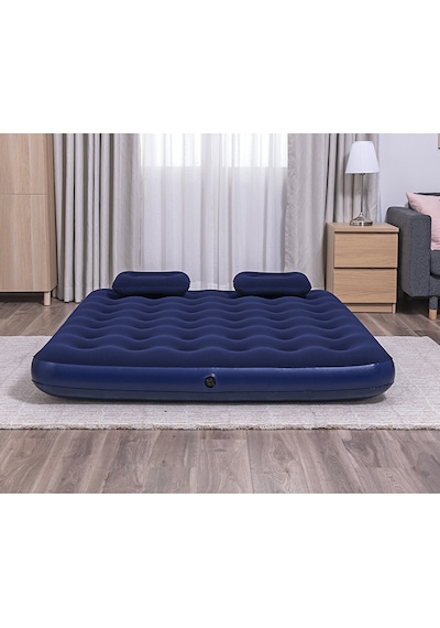 Bestway Yatak+2 Yastık+pompa 203x152x22 Cm 67374 Lacivert