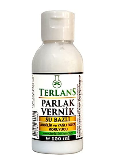 Su Bazlı Parlak Vernik 100 Ml Akrilik Ve Yağlı Boya Koruyucu Diğer