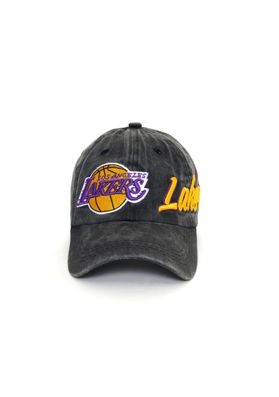 Berellini Los Angeles Lakers Yıkamalı Şapka Specıal Desıgn Siyah