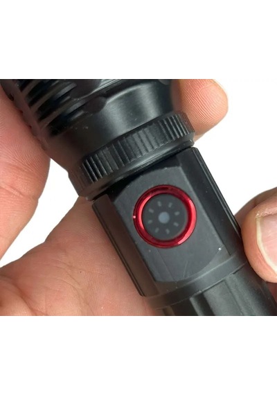 Cob Led 3000 Lümen El Feneri Siyah