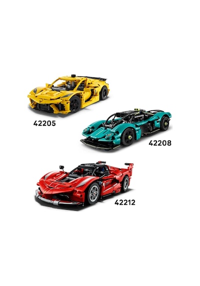 LEGO® Technic Lamborghini Revuelto Süper Spor Araba 42214 - 10 Yaş ve Üzeri Çocuklar için STEM Oyuncak Yapım Seti (1135 Parça)