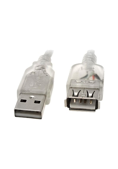 Usb Uzatma Kablosu Transparan 3 Metre