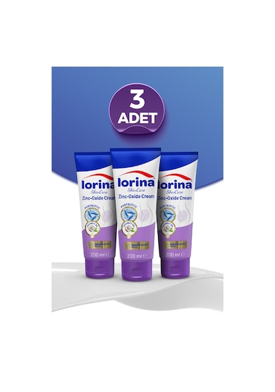 Skin Care Çinko Oksitli Bariyer Kremi 200 Ml 3 Adet