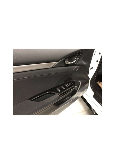 Honda Civic 2016-2021 Fc5-Fk7 Kapı Kolçak Kaplaması  (Piano Black)  (487308642)