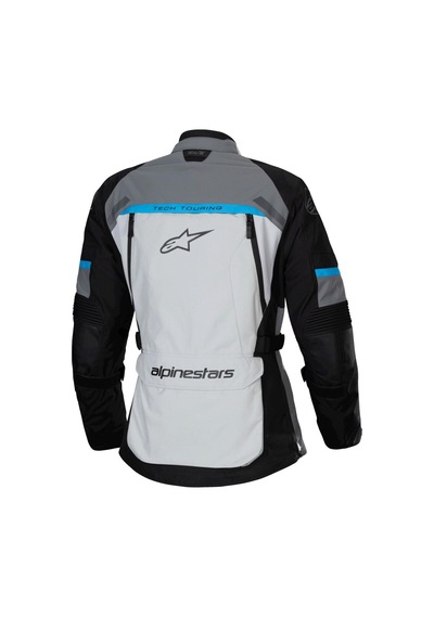 Alpinestars Stella Bogota Pro Drystar Korumalı Kadın Motosiklet Montu Gri Siyah Mavi