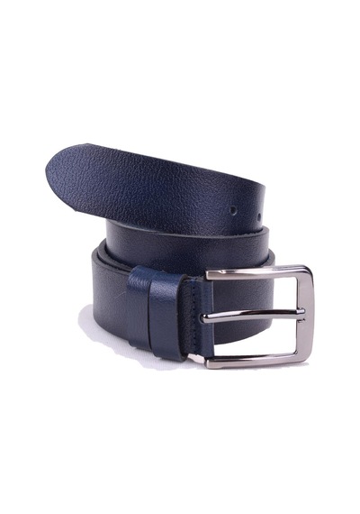 Dagoster DMK26-467DG Lacivert 4 CM Hakiki Deri Erkek Kemer Lacivert