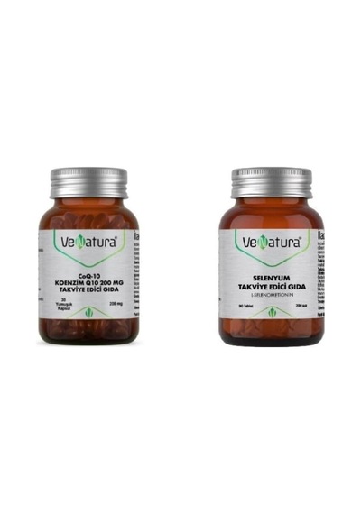 Koenzim Q10 200 Mg 30 Yumuşak Kapsül + Selenyum 90 Tablet Seti