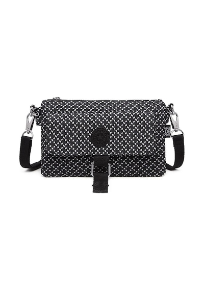 Smart Bags Günlük Minik Boy Su Geçirmez Krınkıl Kumaş Kadın Telefon Ve Postacı Çantası Siyah/beyaz Siyah - Beyaz