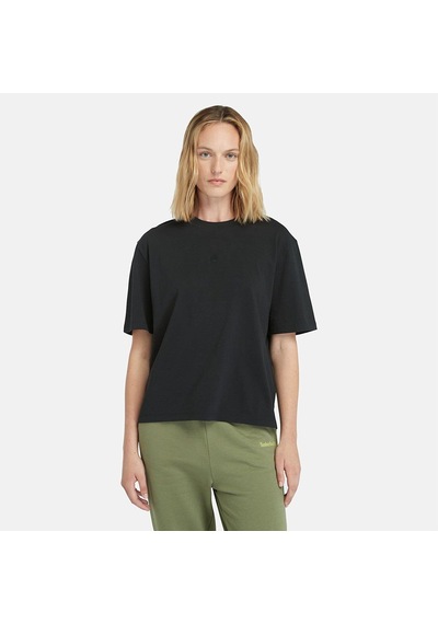 Timberland Lush Short-sleeve Tee Kadın T-shirt-31581 Siyah