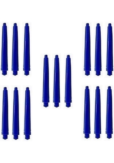 5 SET (15 Adet) 41mm DARTSAN NYLON DART ŞAFT-SHAFT. Mavi