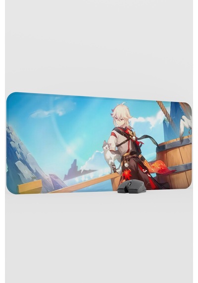 Kazuha Genshin Impact Anime Gacha V2 - 90x40 Xxl Gaming Mouse Pad Fare Altlığı