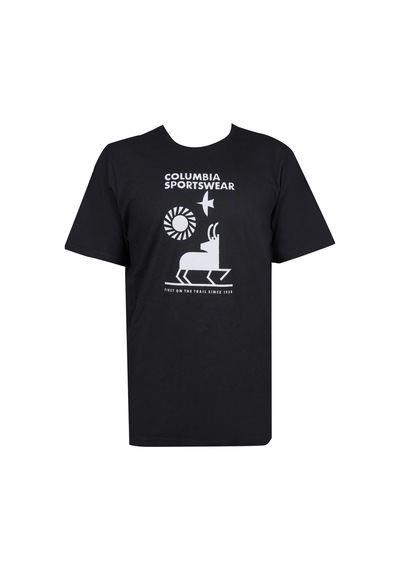 Columbia Columbıa Explorers Canyon Erkek T-shırt 2036441-012 Siyah