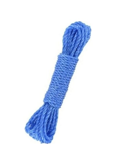 Plastik Çamaşır Ipi, 4 Mm X 15 Metre Hazır Beyaz Renk Plastik Halat Çamaşır Kurutmak Için Ip 15 Tr Diğer