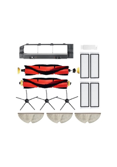 Roborock Uyumlu S6 Maxv Ve S5 Max Vacuum Uyumlu Yedek Fırça Filtre Seti