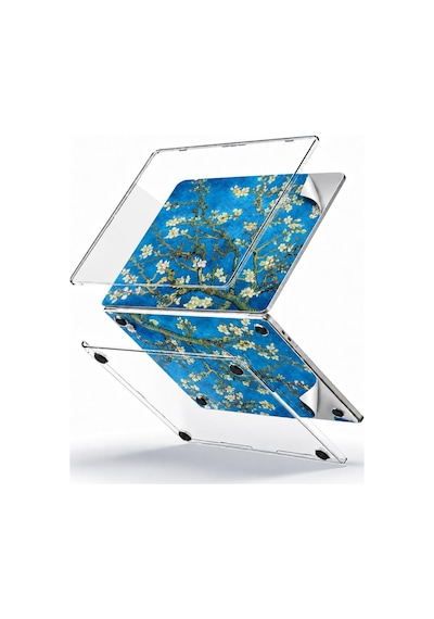 Macbook Pro 13 İnç Kristal Parlak Şeffaf Sert Kılıf Hard Case A2338 M1 M2 A2251 A2289 Uyumlu + Çiçek Desenli 3m Sticker + Şeffaf Klavye Koruyucu 3'lü Set Açık Yeşil Belirtilmemiş Macbook Pro 13 İnç Kristal Parlak Şeffaf Sert Kılıf Hard Case A2338 M1 M2 A2251 A2289 Uyumlu + Çiçek Desenli 3m Sticker + Şeffaf Klavye Koruyucu 3'lü Set Açık Yeşil Belirtilmemiş