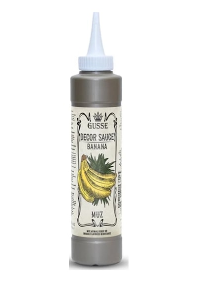 Muz Aromalı Dekor Sosu 750 Gr
