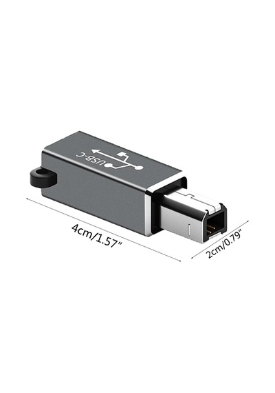 Type-c Usb C Kablodan Printer Yazıcı Girişi Çevirici Dönüştürücü Aparatı