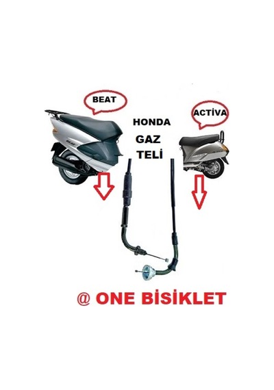Honda Activa Ve Beat Gaz Teli