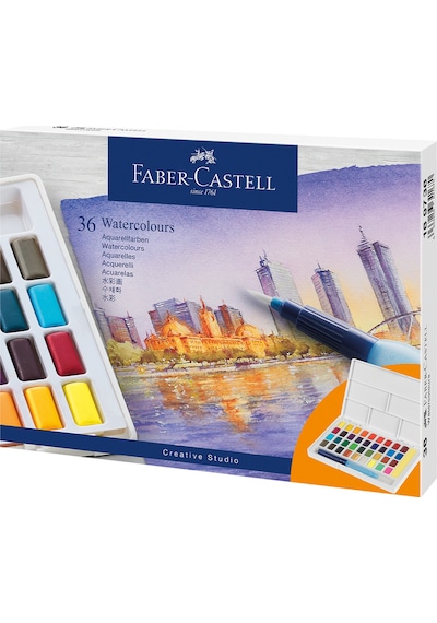 Faber-Castell Creatıve Studio Suluboya Tableti 36'lı