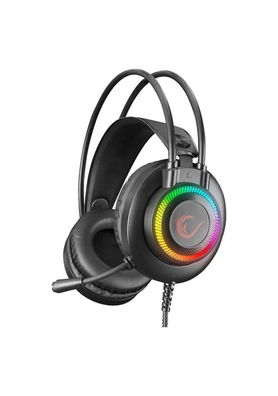Rm-k27 X-jammer Rainbow Ledli Pc Usb 3.5m Ps4-xbox-mobile Gaming Oyuncu Mikrofonlu Kulaklık