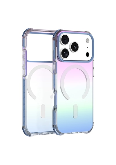 Buff Apple Uyumlu iPhone 17 Pro Max Magsafe Radiant X Kılıf Mavi