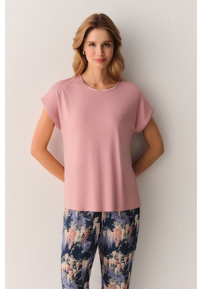Suwen Garden Pijama Takımı Sh26551660348 Mavi
