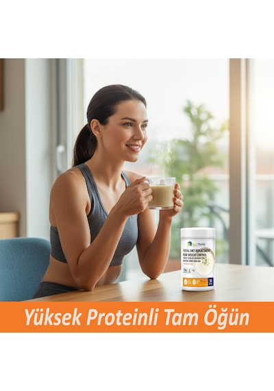 Whey Proteinli Diyet Tavuk Çorbası Yüksek Proteinli Çorba Öğün Tozu, 600g