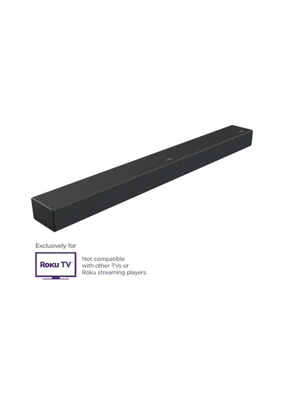Tcl Roku Tv İçin Alto R1 Kablosuz 2.0 Kanal Ses Çubuğu Tsr1-na Black