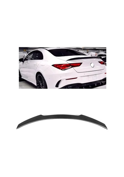 Autogp Mercedes Cla W118 Bagaj Üstü Spoiler Karbon 2018+