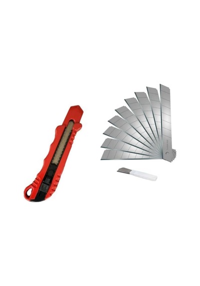 Metal Maket Bıçağı + 1paket Maket Bıçağı Yedeği El Toro