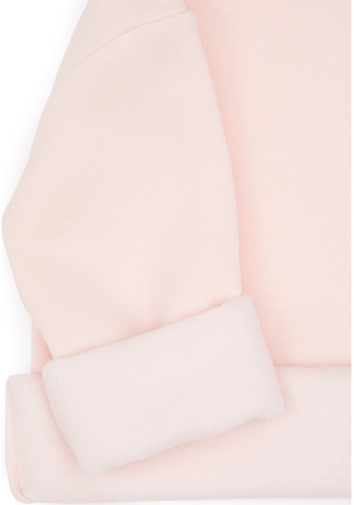 U.S. Polo Assn. Kız Çocuk Açık Pembe Şardonlu Bisiklet Yaka Basic Sweatshirt 50316810-VR078