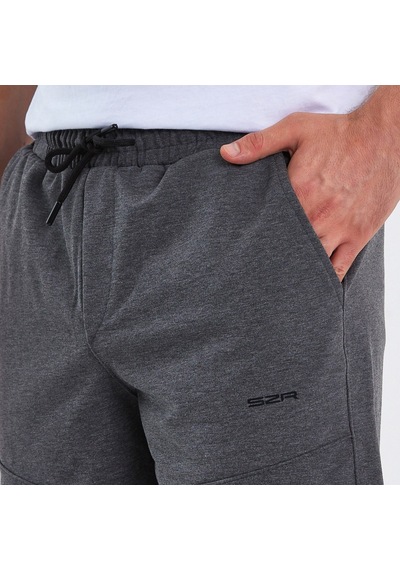 Slazenger ORIA Erkek Cepli Koyu Gri Şort