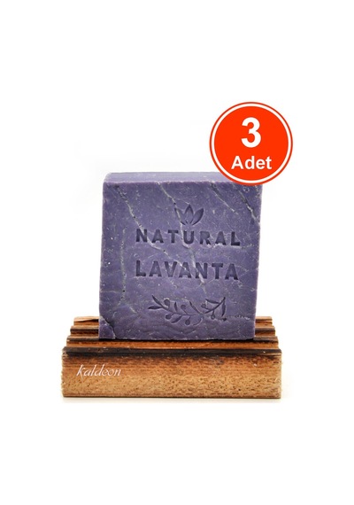 Lavanta Yağı Sabunu El Yapımı Doğal 120 G x 3 Adet