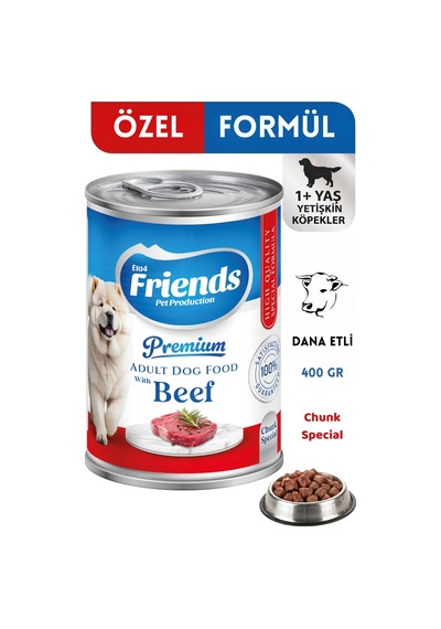 Premium Dana Etli Yetişkin Köpek Konservesi 400 Gr Chunk Special