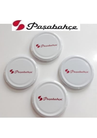 Paşabahçe Konserve Kavanoz Kapağı Metal Beyaz Silikonlu 100 Adet Paşabahçe Konserve Kavanoz Kapağı Metal Beyaz Silikonlu 100 Adet