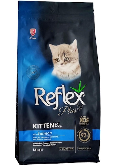 Reflex Plus Kitten Somonlu Yavru Kedi Maması 1500 G