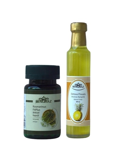 Renginaz  & Form Paketi Pinealis Ananas Sirke + Rosmarinus Fitplus Kapsül