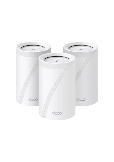 Tp-lınk Deco Be65 3-pack , Be9300 Üç Bantlı, 4 X 2.5gbps Portu, 320 Mhz, 6 Ghz, Wi-fi 7 Mesh Sistemi