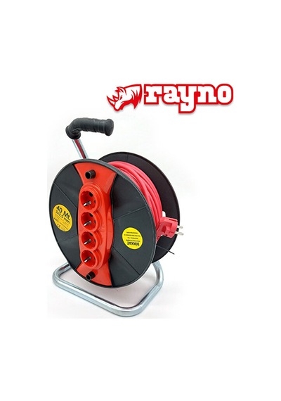 Seyyar Makaralı Uzatma Kablosu 3x2,5mm 40mt - 7006 1 M