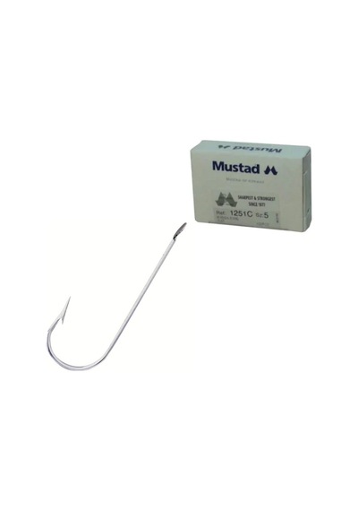 MUSTAD 1251-C-NI  100 LÜ  KUTU DÜZ İĞNE