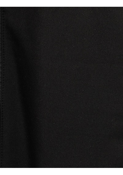 Koton Fermuarlı Cepli Uzun Kollu Slim Fit Kapşonlu Mevsimlik Ceket Siyah 5sam20022hw