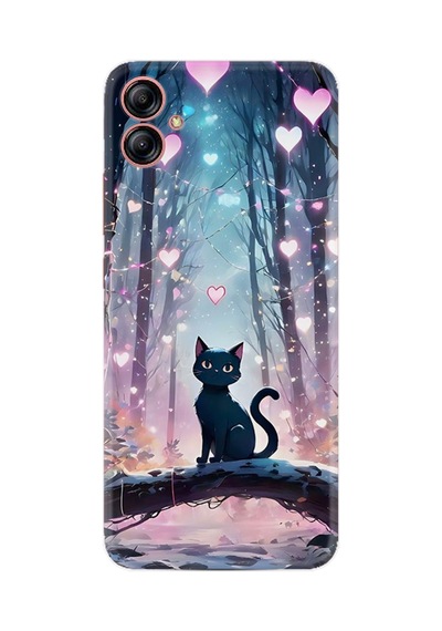 Samsung Galaxy Uyumlu A04e Kılıf Boutique Baskılı Resimli Love Cats Tree Pcode -050