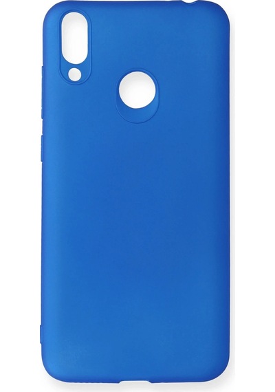 Newface Huawei Honor 8c Kılıf First Silikon Semeglbl - 57 - Mavi