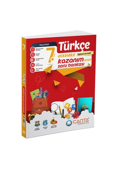 Çanta 7. Sınıf Türkçe Etkinlikli Kazanım Soru Bankası