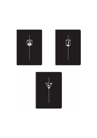 Keskin 321321-99 A4 80 Yp. Çizgili Pp Kapak Spiralli Uzay Defter