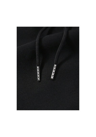Tarzsokak Y2k Unisex Yaz Şort Bermuda Harajuka Anime Retro Kod-11420 Siyah