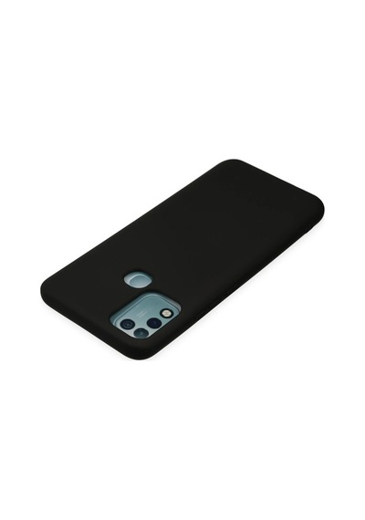 Cosmotex Newface İnfinix Hot 10 Play Kılıf Nano İçi Kadife Silikon - Siyah Sıyah