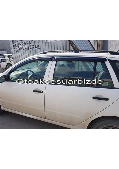 Skoda Fabia Mügen Cam Rüzgarlığı Stw 2000-2009 Arası 4 Lü Set N11.11864