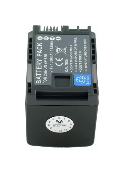 Canon Bp-820 Yedek Pil Canon Vixia Hf G30 xa20 xa25